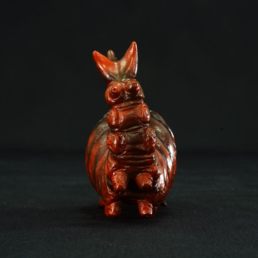 海洋堂 NANKOKU FACTORY まめモスラ (1992) ソフビキット復刻版 ソフト