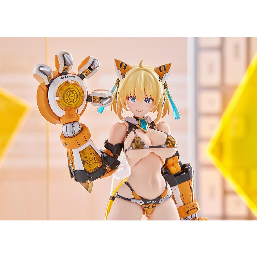 送料無料◆PLAMAX BP-02 バニースーツ プランニング ソフィア・F・シャーリング 虎アーマーVer. プラモデル マックスファクトリー （ZP144684）の画像