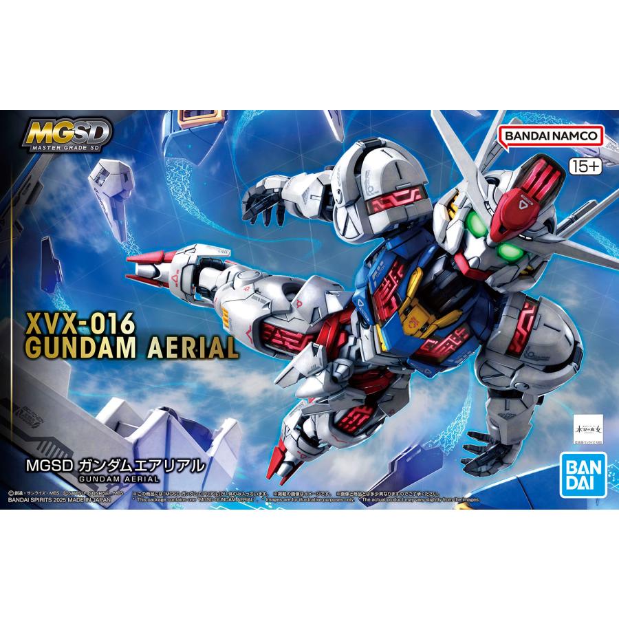 BANDAI（バンダイ） MGSD ガンダムエアリアル プラモデル 機動戦士