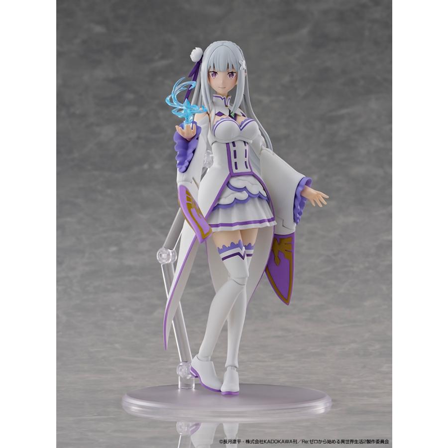 カドプラ KADOKAWA PLASTIC MODEL SERIES Re：ゼロから始める異世界生活 エミリア DX ver. プラモデル KADOKAWA （ZP158289）の画像