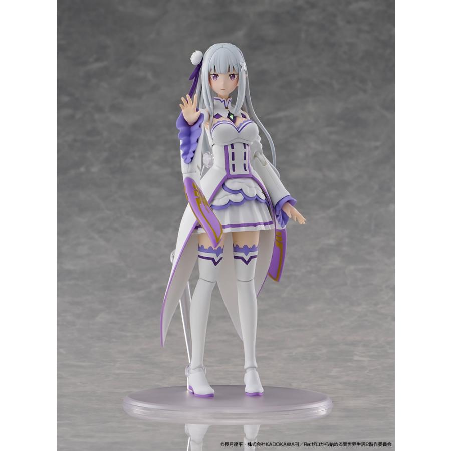 カドプラ KADOKAWA PLASTIC MODEL SERIES Re：ゼロから始める異世界生活 エミリア DX ver. プラモデル KADOKAWA （ZP158289）の画像