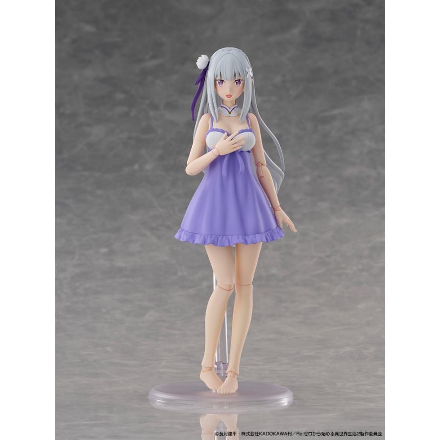 カドプラ KADOKAWA PLASTIC MODEL SERIES Re：ゼロから始める異世界生活 エミリア DX ver. プラモデル KADOKAWA （ZP158289）の画像