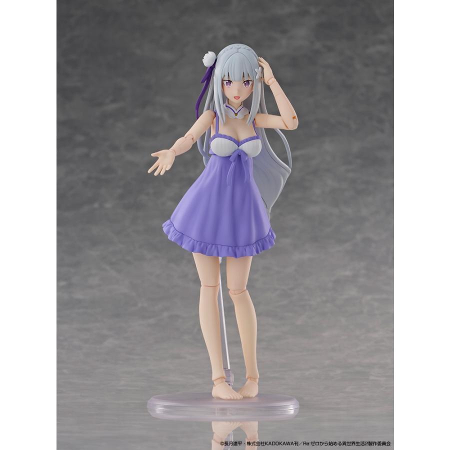 カドプラ KADOKAWA PLASTIC MODEL SERIES Re：ゼロから始める異世界生活 エミリア DX ver. プラモデル KADOKAWA （ZP158289）の画像