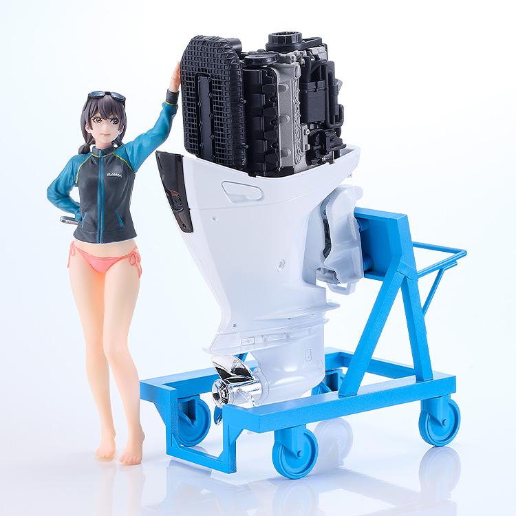 PLAMAX MF-97 minimum factory 1/20 みのり with ホンダ船外機BF350