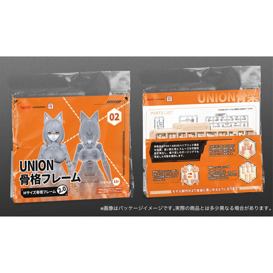 送料無料◇UNION骨格フレーム2.0 プラモデル 3個セット ワンダーウェイ