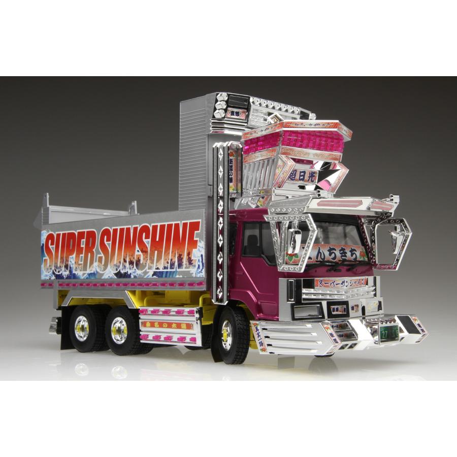 元祖デコトラ 送料無料◇アオシマ ザ☆デコトラ 1/32 スーパー 