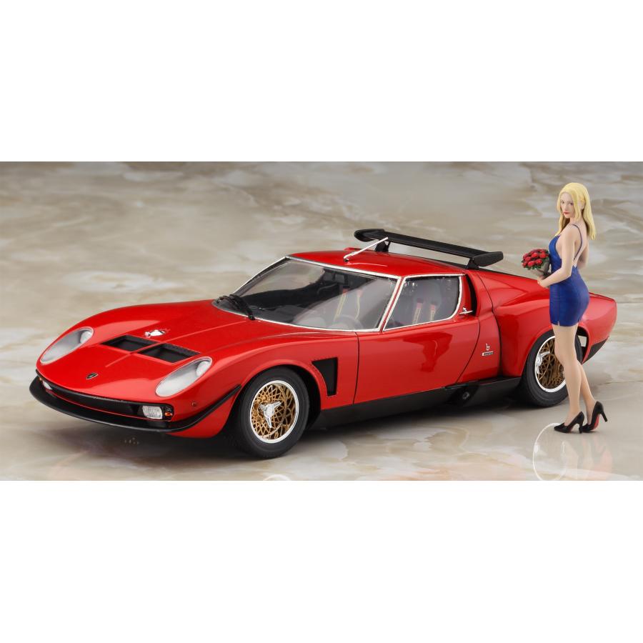 ハセガワ 1/24 ランボルギーニ イオタ SVR w/ガールズフィギュア