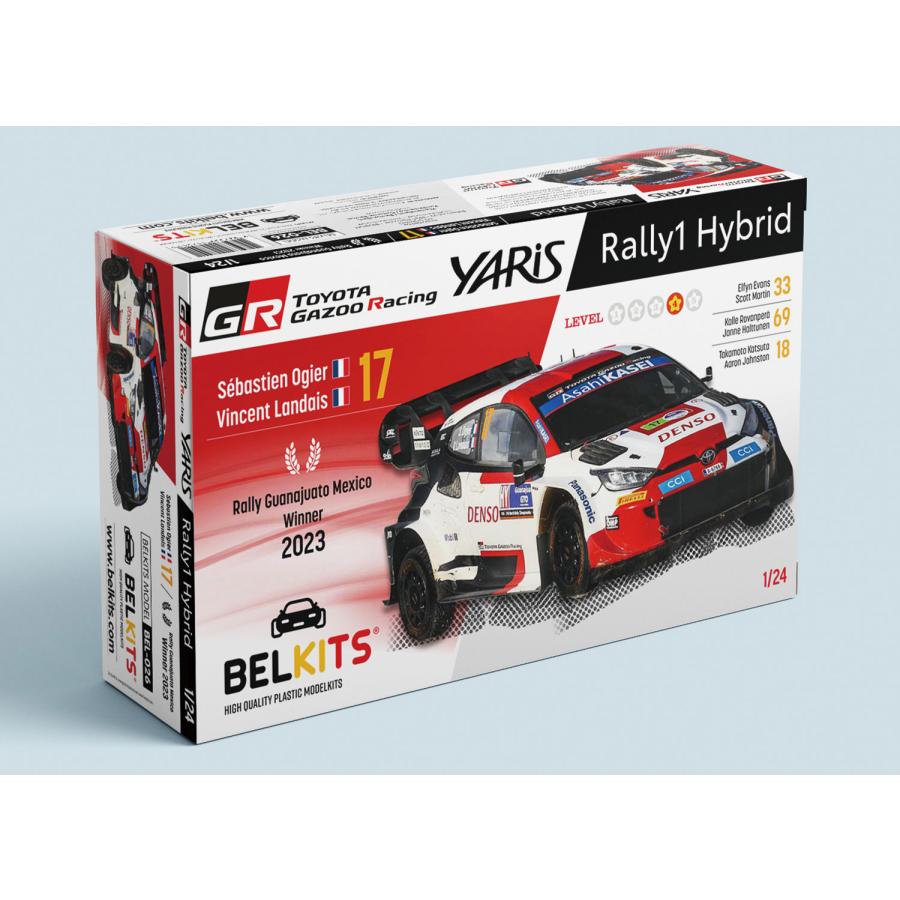 ベルキット　ヤリスWRC【割引】 送料無料◇ベルキット 1/24 トヨタ GR ヤリス ラリー1 ハイブリッド