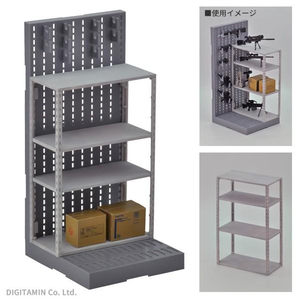 1/12 リトルアーモリー LD018 ガンラックD プラモデル LittleArmory トミーテック（ZS51052）｜digitamin