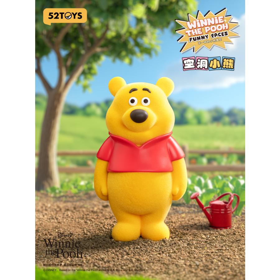 BLINDBOX Winnie the pooh ファニーフェイス フィギュア (1BOX) 52TOYS