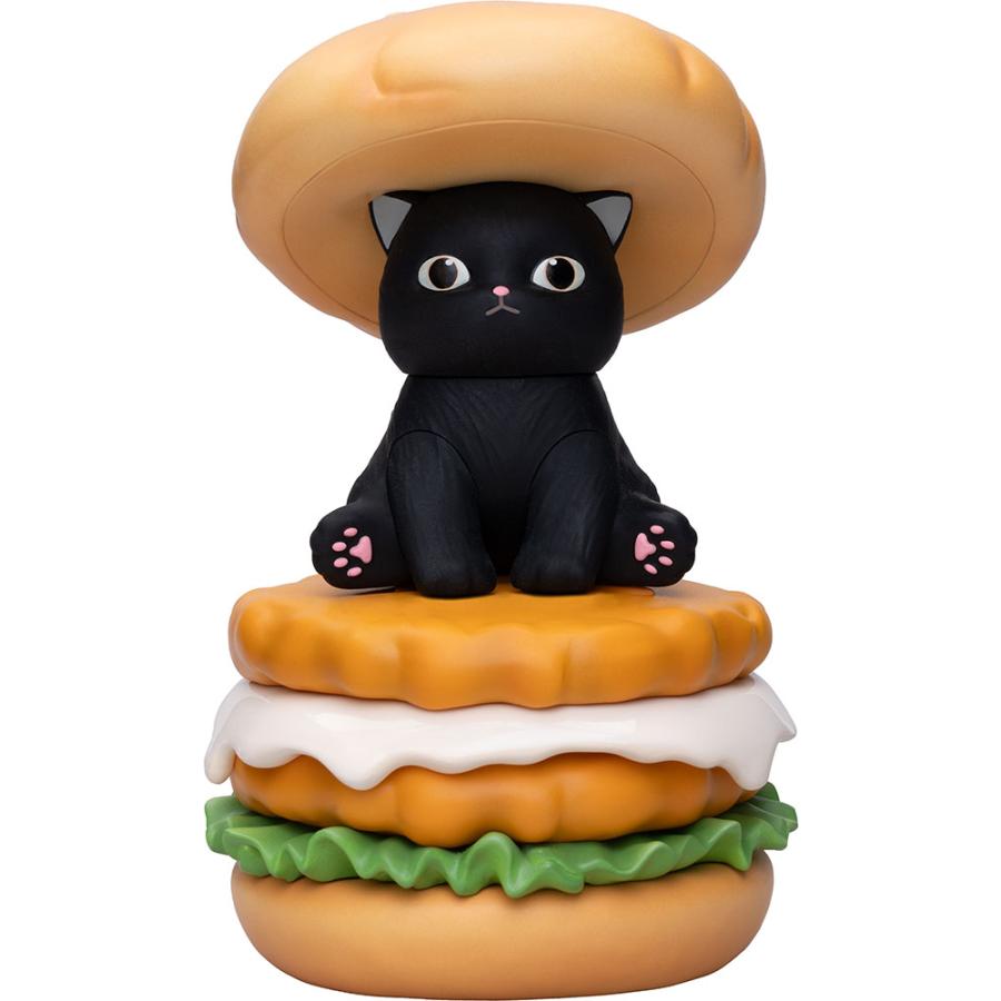 送料無料◇グレイ・パーカー・サービス mofusand GPS BOX Hamburger