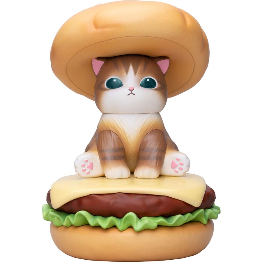 送料無料◇グレイ・パーカー・サービス mofusand GPS BOX Hamburger