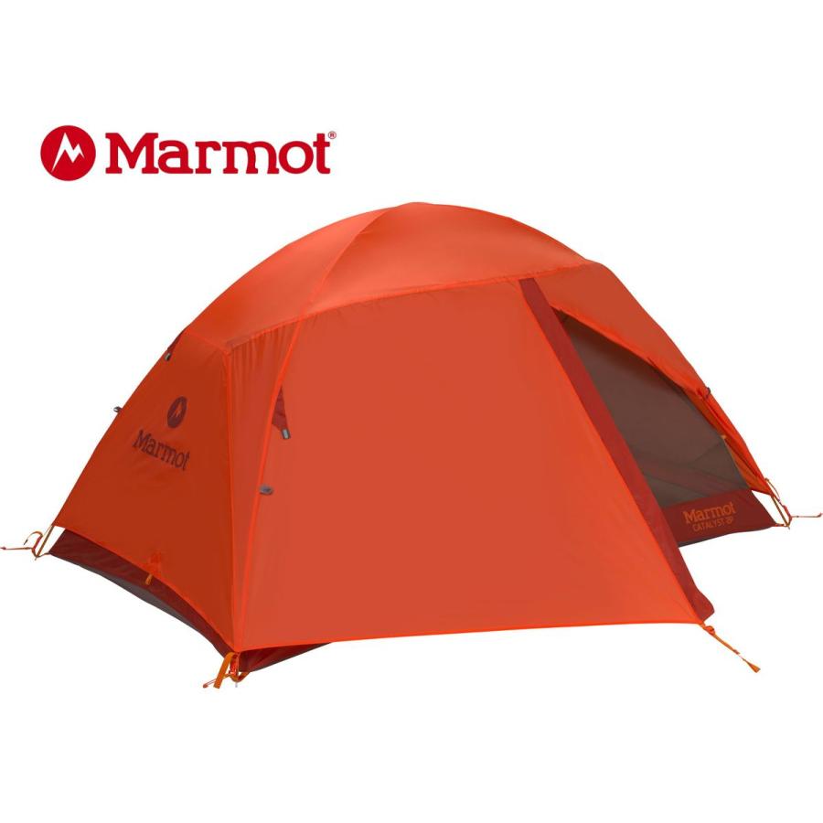 マーモット キャタリスト 2人用 軽量 テント オレンジ フットプリント付 Marmot Catalyst 2P Tent｜digree