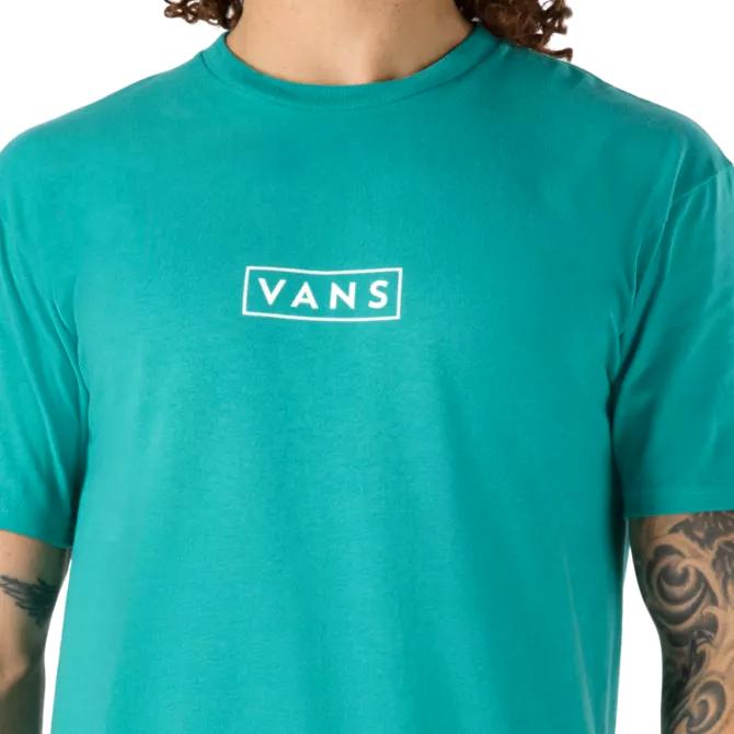 VANS CLASSIC EASY BOX TEE Tシャツ ターコイズ バンズ VANS CLASSIC EASY BOX TEE Tシャツ ターコイズ バンズ