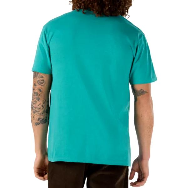 VANS CLASSIC EASY BOX TEE Tシャツ ターコイズ バンズ VANS CLASSIC EASY BOX TEE Tシャツ ターコイズ バンズ