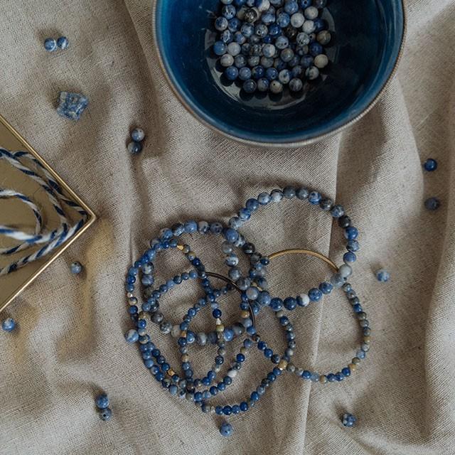 ブランコ アースブレスレット インディゴソーダライト BRANCO Earth INDIGO SODALITE メール便可 |  | 01