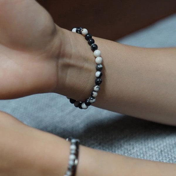 ブランコ アースブレスレット ゼブラジャスパー BRANCO Earth ZEBRA JASPER メール便可 |  | 02