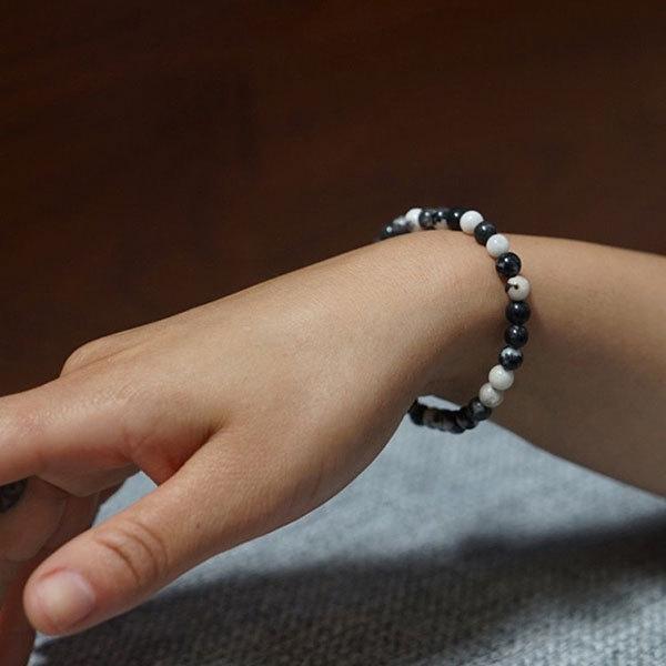 ブランコ アースブレスレット ゼブラジャスパー BRANCO Earth ZEBRA JASPER メール便可 |  | 03