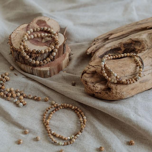 ブランコ アースブレスレット ピクチャージャスパー BRANCO Earth PICTURE JASPER メール便可 |  | 01