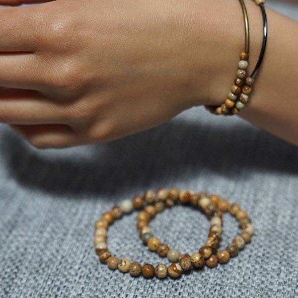 ブランコ アースブレスレット ピクチャージャスパー BRANCO Earth PICTURE JASPER メール便可 |  | 02
