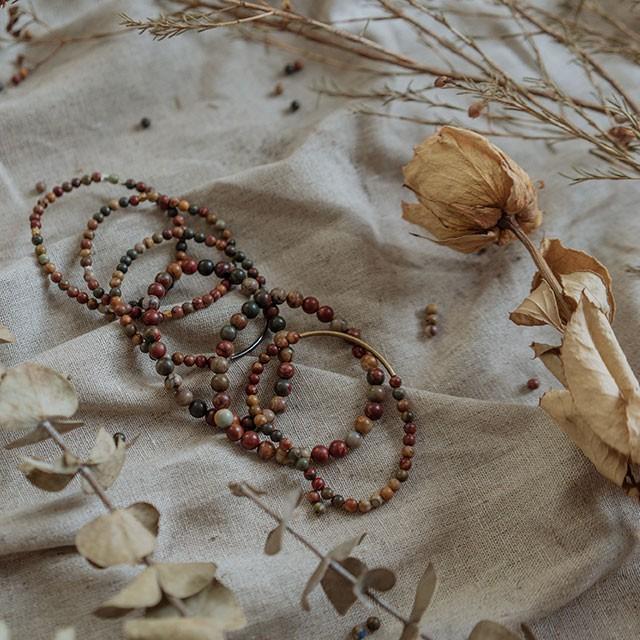 ブランコ アースブレスレット ピカソジャスパー BRANCO Earth PICASSO JASPER メール便可 |  | 01