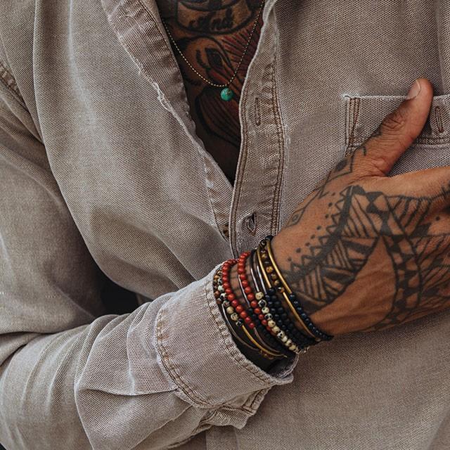 ブランコ アースブレスレット ピカソジャスパー BRANCO Earth PICASSO JASPER メール便可 |  | 05