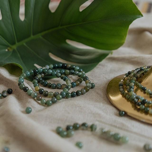 ブランコ アースブレスレット グリーンアゲート BRANCO Earth GREEN AGATE メール便可 |  | 01