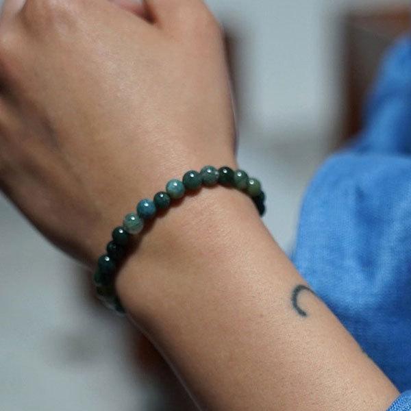 ブランコ アースブレスレット グリーンアゲート BRANCO Earth GREEN AGATE メール便可 |  | 03