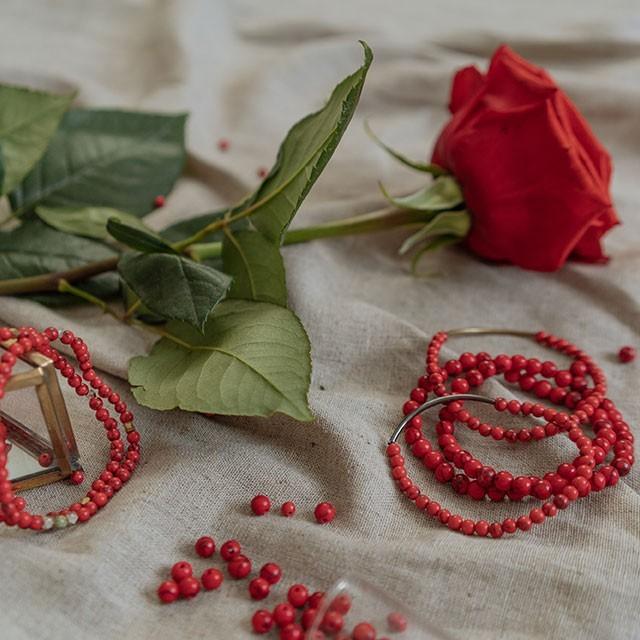 パワーストーン ブレスレット ブランコ ノマド レッドハウライト メンズ レディース プレゼント ギフト ハンドメイド アメリカ製 BRANCO |  | 01