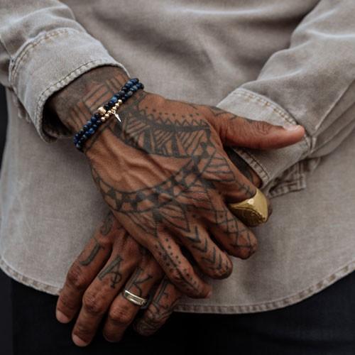 パワーストーン ブレスレット ブランコ エクスプローラ アースゴールドジャングル アメリカ製 天然石 ハンドメイド おしゃれ メンズ レディース プレゼント |  | 02