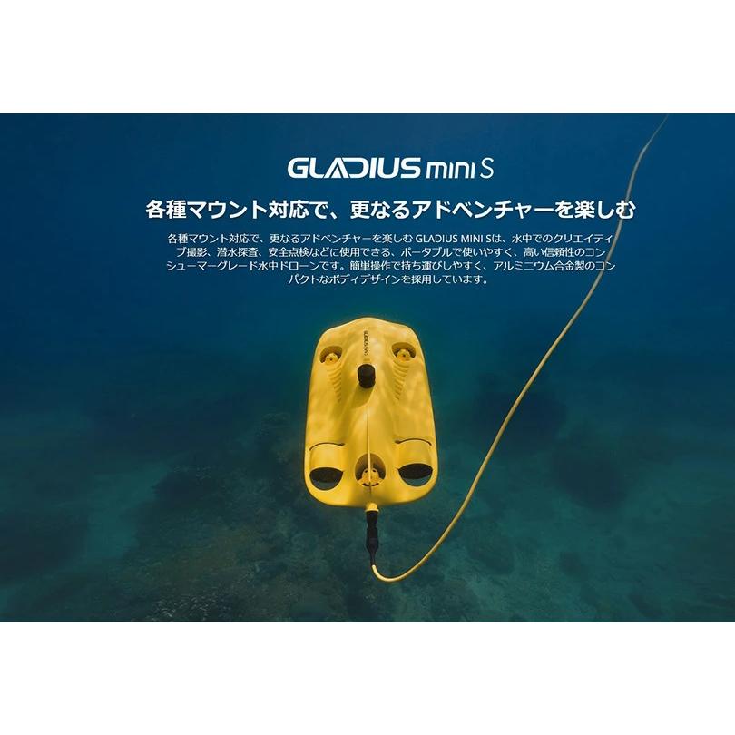水中ドローン チェイシング グラディウス ミニS GLADIUS mini S　200mケーブル カメラ付 グラディウスミニS 日本国内正規品 |  | 06