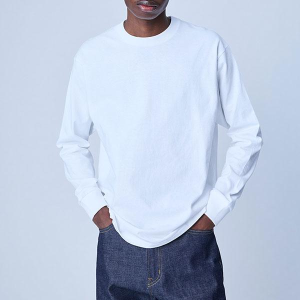 COTTON RESEARCH CLUB コットンリサーチクラブ ロンT 長袖 Tシャツ 無地 日本製 L/S Tubular T-Shirt | COTTON RESEARCH CLUB | 06