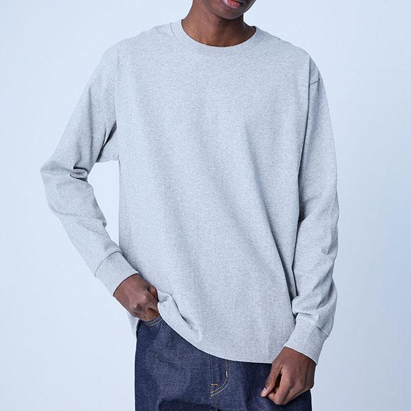 COTTON RESEARCH CLUB コットンリサーチクラブ ロンT 長袖 Tシャツ 無地 日本製 L/S Tubular T-Shirt | COTTON RESEARCH CLUB | 07