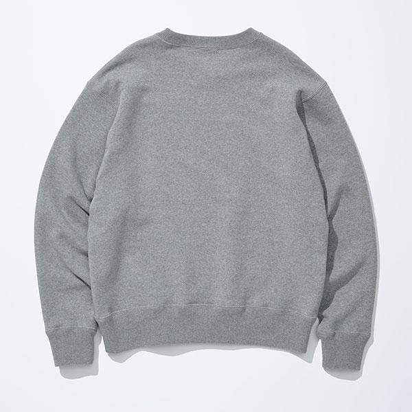 COTTON RESEARCH CLUB コットンリサーチクラブ スエット 長袖 無地 日本製 Loopwheel Terry Crew Neck | COTTON RESEARCH CLUB | 02