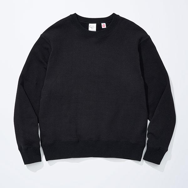 COTTON RESEARCH CLUB コットンリサーチクラブ スエット 長袖 無地 日本製 Loopwheel Terry Crew Neck | COTTON RESEARCH CLUB | 03