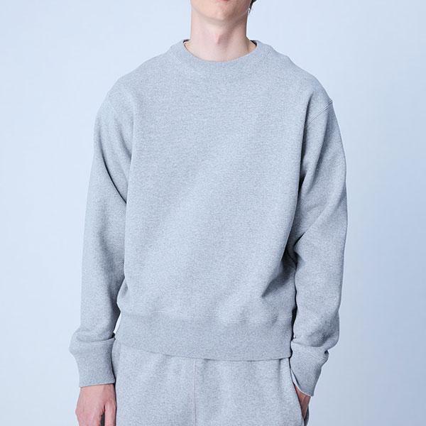 COTTON RESEARCH CLUB コットンリサーチクラブ スエット 長袖 無地 日本製 Loopwheel Terry Crew Neck | COTTON RESEARCH CLUB | 08