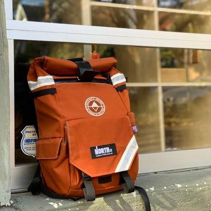 【希少】ノースストリート　North ST リュック　自転車　リアバッグ 希少】ノースストリート North ST リュック 自転車 リアバッグ