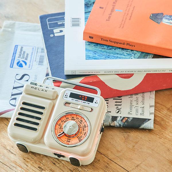 RELAX リラックス マルチレトロラジオ レトロ 多機能防災ラジオ ワイヤレススピーカー 防災ラジオ モバイルバッテリー | RELAX | 10