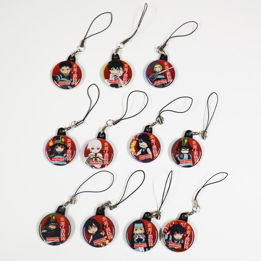炎炎ノ消防隊 トレーディングミニ缶バッジストラップ F32 86 Digupmarche 通販 Yahoo ショッピング