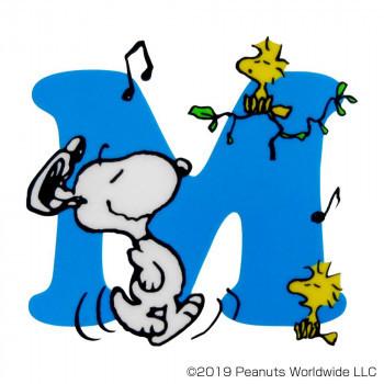 Snoopy スヌーピー イニシャルステッカー アルファベットm Sn223 可愛いスヌーピーのステッカー Ab Dij Mic 通販 Yahoo ショッピング