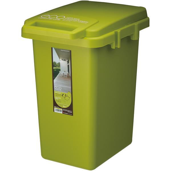 2022人気の CS3-45JGR コンテナスタイル45J 東谷 ダストボックス グリーン ワンハンドペール 連結 分別シール付き ゴミ箱 ごみ箱 容量45L ゴミ箱、ダストボックス