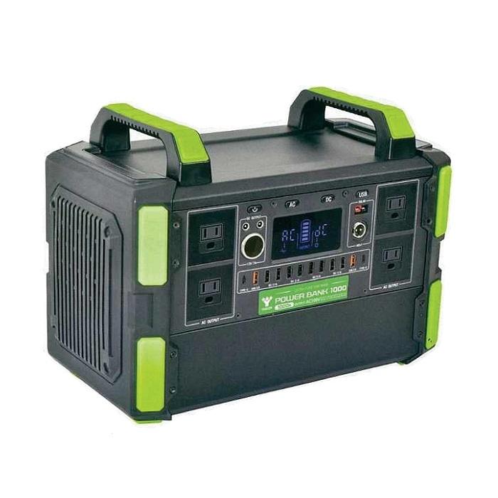 日動工業 山善 コラボモデル 大容量 1000W ポータブル電源 LPER1000Z パワーバンク1000 工事用 防災用 アウトドア