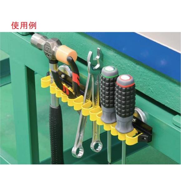 ツーフィックス バネ式ツールラック 6コマ 品番4406 レストプレックス