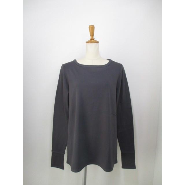 Anna Kerry ウォームロンT グレー Anna Kerry（アンナケリー） 送料無料 ウォームロングスリーブTシャツ