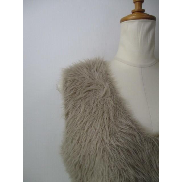 Dignite collier ディニテコリエ collierシャギーニットショート Dignite collier ディニテコリエ collierシャギーニットショート