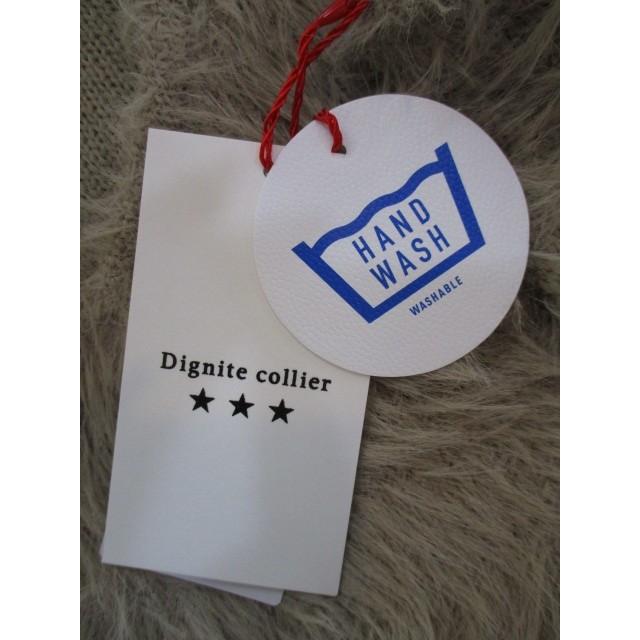 Dignite collier ディニテコリエ collierシャギーニットショート Dignite collier ディニテコリエ collierシャギーニットショート