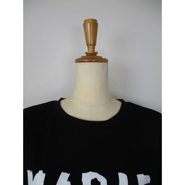 MARIED'OR マリードール テープロゴ5分袖Tシャツ BLACK 14103 MARIED'OR マリードール テープロゴ5分袖Tシャツ BLACK 14103