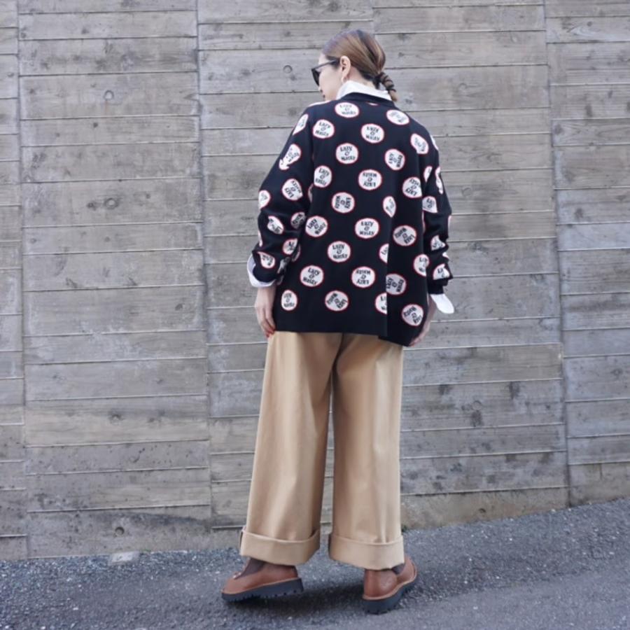 ✨️新品タグ付き✨️THOMAS MAGPIE トーマスマグパイ ニット 希少 THOMAS MAGPIE トーマスマグパイ レイジー ニット (2253704) 9月