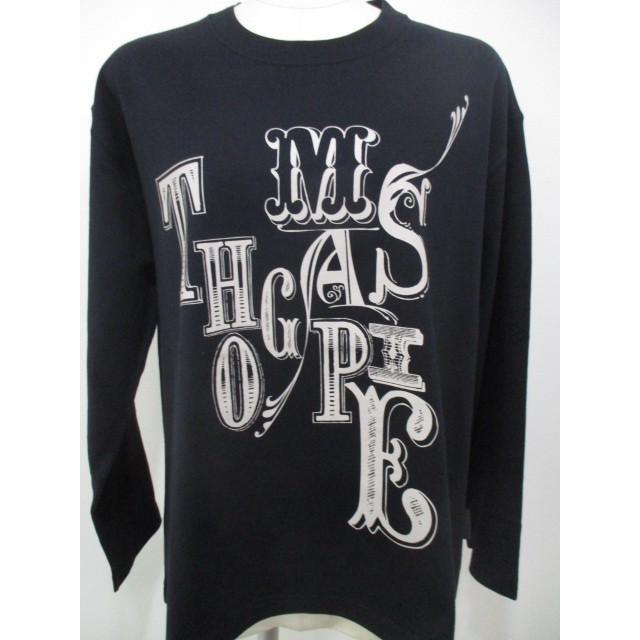 美品☆トーマスマグパイ ロゴニット ブラック 送料無料 トーマスマグパイ THOMAS MAGPIE ロゴロンT レディース 25