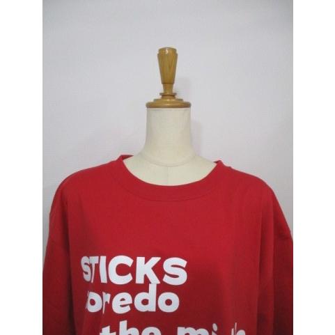 トーマスマグパイ THOMAS MAGPIE STICKS BIG Tシャツ 2262861 レッド